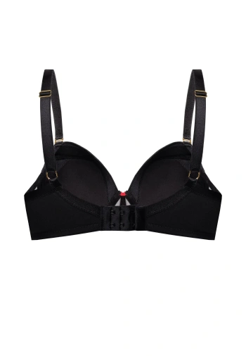 Biustonosz Push Up Z Haftem  Valentine