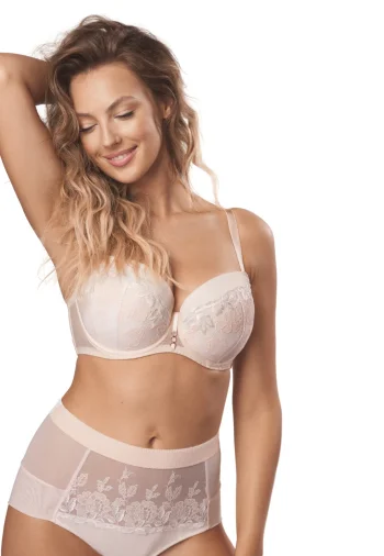 Biustonosz Usztywniany z Haftem Albina