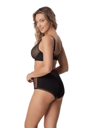 Figi Wysokie Z Tiulowymi Wstawkami  Renee