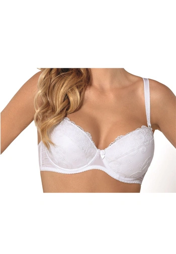 Biustonosz Push Up Z Haftem  Edyta