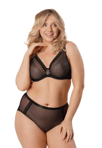 Figi Wysokie Z Tiulowymi Wstawkami  Renee