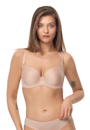 Biustonosz Push Up Gładki Nina