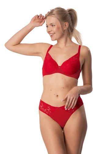 Biustonosz Push Up Koronkowy Laura