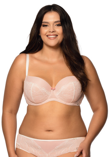 Biustonosz Usztywniany Koronkowy Lidia