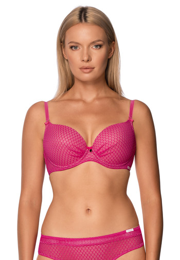 Biustonosz Double Push Up Koronkowy  Matilda