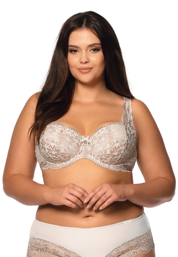 Biustonosz Usztywniany Koronkowy Lara