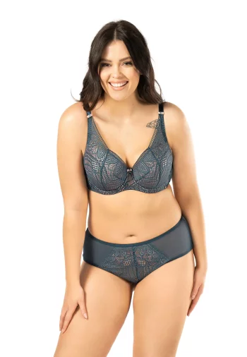 BIUSTONOSZ USZTYWNIANY KORONKOWY DANIELA