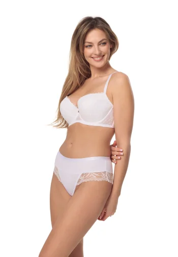 Biustonosz Usztywniany Koronkowy Petra