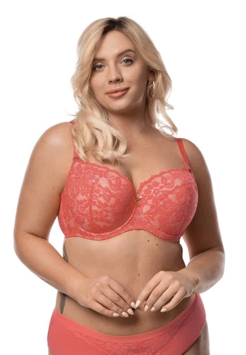 Biustonosz Usztywniany Koronkowy Karen