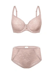 Zestaw Nela Biustonosz Minimizer + Figi Wysokie