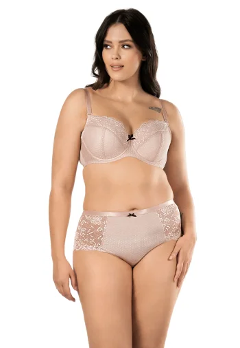 Biustonosz Usztywniany Koronkowy Pia