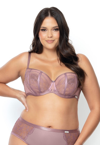 Biustonosz Miękki Koronkowy Zora