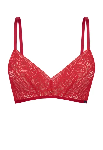 Biustonosz Push Up Bez Fiszbin Koronkowy Desire