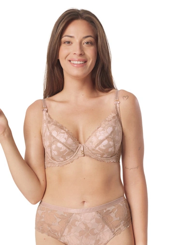 Biustonosz Push-up Koronkowy Nike