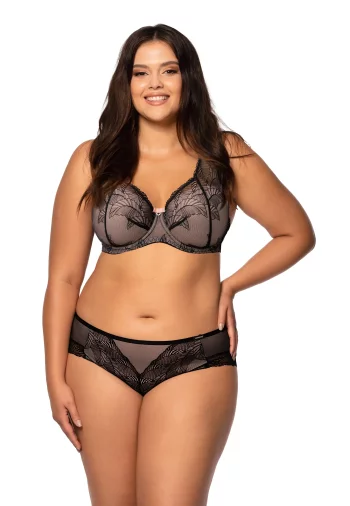 Biustonosz Usztywniany Koronkowy Lidia