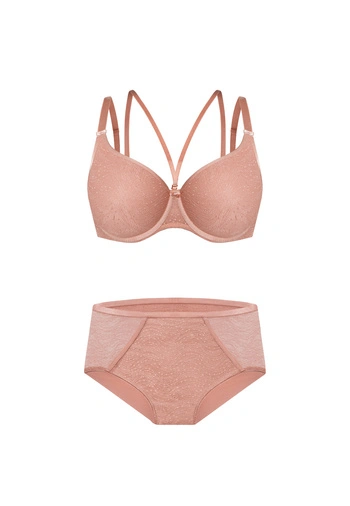 Komplet Camelia Biustonosz Minimizer + Figi