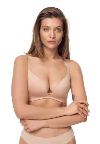 Biustonosz Bez Fiszbin Gładki Amelia