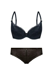 Zestaw Elisabeth Biustonosz Push Up + Brazyliany
