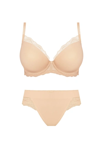 Zestaw Pepite Biustonosz Push Up + Brazyliany