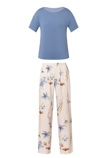 Piżama Długa Z Wiskozy Aida