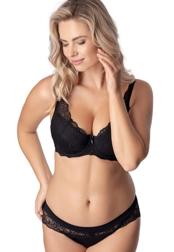Zestaw Claudia Biustonosz Push Up + Stringi