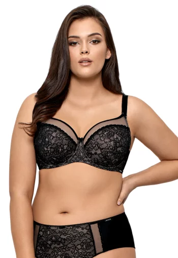 Biustonosz Miękki z Haftem Rafaela