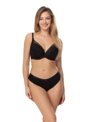 Zestaw Elisabeth Biustonosz Push Up + Brazyliany