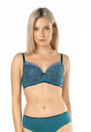 Biustonosz Push Up Koronkowy Dolores