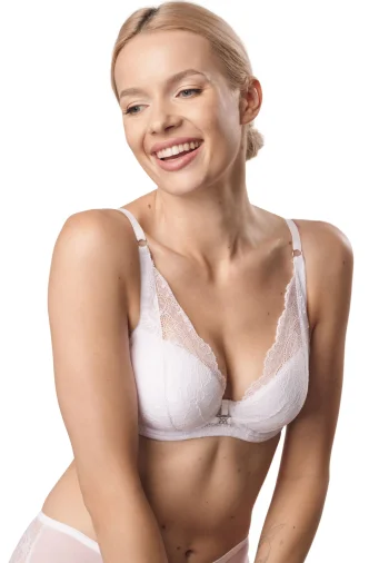 Biustonosz Push-up Koronkowy Abia