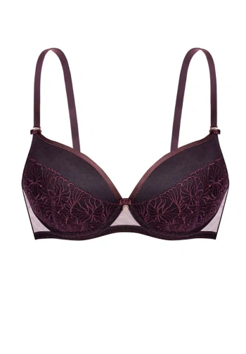 Biustonosz Double Push Up Koronkowy Daisy