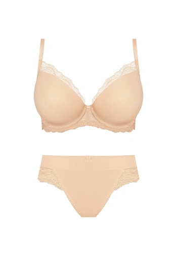 Zestaw Pepite Biustonosz Push Up + Brazyliany