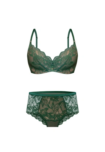 Komplet Carmen Biustonosz Push Up Bez Fiszbin + Figi