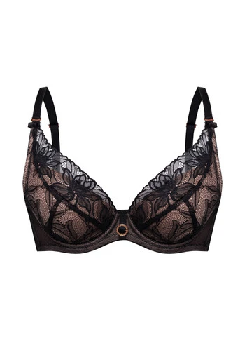 Biustonosz Push Up Koronkowy Sarah