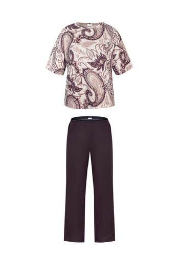 Piżama Ze Wzorzystą Bluzką Iris