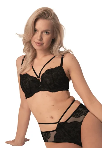 Biustonosz Push Up Koronkowy Rosalia