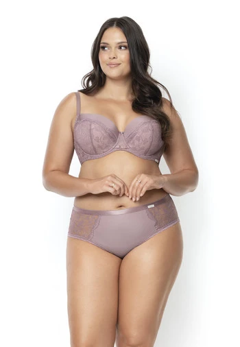 Biustonosz Usztywniany Koronkowy Zora