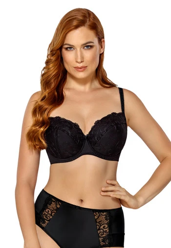 Biustonosz Usztywniany Z Haftem Edyta