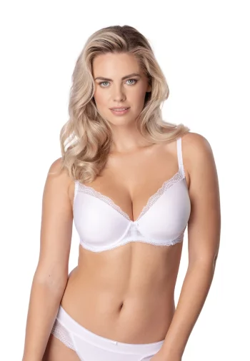 Biustonosz Push Up Gładki Pepite