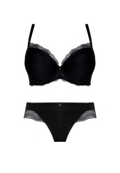 Zestaw Pepite Biustonosz Push Up + Brazyliany
