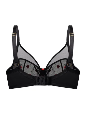 Biustonosz Miękki Z Haftem Valentine