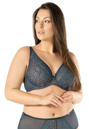 BIUSTONOSZ MIĘKKI BRALETKA KORONKOWY DANIELA