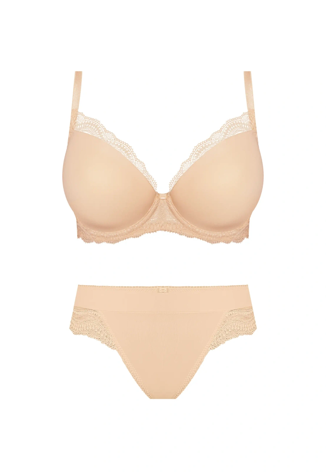 Zestaw Pepite Biustonosz Push Up + Brazyliany