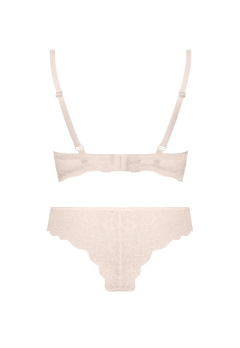 Zestaw Anastasia Biustonosz Push Up + Brazyliany