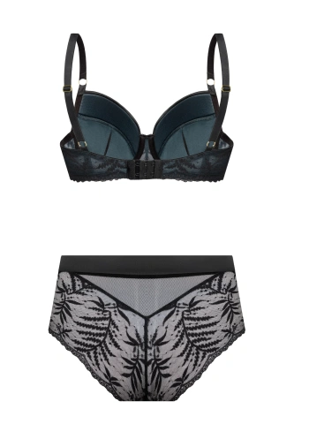 Zestaw Vincenza Push Up + Figi Wysokie