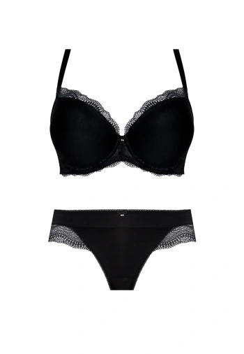 Zestaw Pepite Biustonosz Push Up + Brazyliany