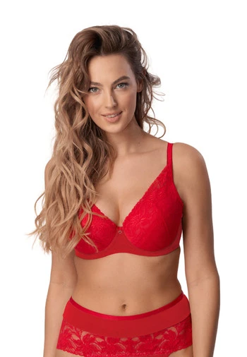 Biustonosz Push Up Koronkowy Laura