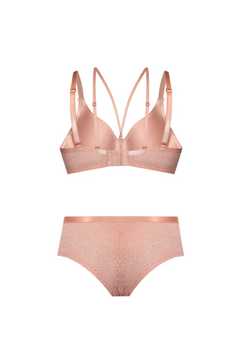 Komplet Camelia Biustonosz Minimizer + Brazyliany