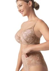 Biustonosz Push Up Koronkowy Nike