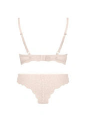Zestaw Anastasia Biustonosz Push Up + Brazyliany