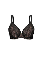 Biustonosz Koronkowy Miękki Braletka Desire